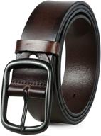 🐄 cow leather belt: classy brown jeans accessory логотип