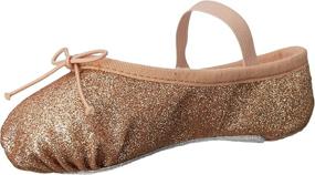 img 3 attached to Bloch Kids Glitter Slipper Toddler Girls' Shoes for Flats