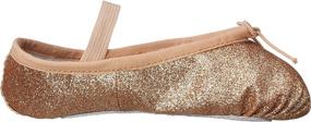 img 1 attached to Bloch Kids Glitter Slipper Toddler Girls' Shoes for Flats