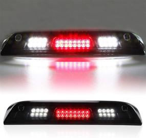 img 4 attached to Smoked Lens LED Third Brake Light for 14-18 GMC Sierra & Chevy Silverado 1500 2500 HD 3500 HD - High Mount Cargo Lamp Compatible