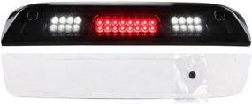 img 1 attached to Smoked Lens LED Third Brake Light for 14-18 GMC Sierra & Chevy Silverado 1500 2500 HD 3500 HD - High Mount Cargo Lamp Compatible