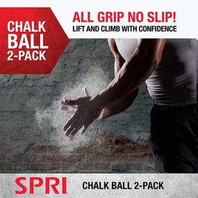 img 1 attached to 🧱 SPRI Chalk Block & Chalk Ball: Essential Gymnastics, Rock Climbing, Bouldering, Rings, Weightlifting & Pool Billiards Accessory