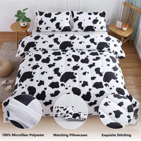 img 3 attached to PERFEMET Comforter Animal Bedding Pillowcases