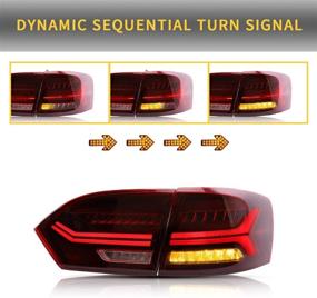 img 2 attached to YUANZHENG Volkswagen 2011 2014 Sequential YAB ST 0215AH Lights & Lighting Accessories
