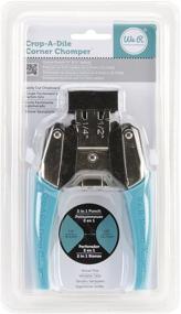 img 1 attached to We R Memory Keepers Aqua Crop-A-Dile Corner Chomper - 1/4 & 1/2 Inch - Efficient Corner Cutting Tool