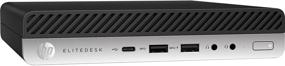 img 4 attached to 💻 Renewed HP EliteDesk 800 G3 Mini Business Desktop PC Intel Quad-Core i5-6500T up to 3.1G, 16GB DDR4, 256GB SSD, VGA, DP Port, Windows 10 Professional 64 Bit - Multi-Language (English/Spanish)