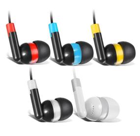 img 2 attached to 🎧 Wholesale Earphones - Keewonda 100 Pack Bulk Disposable Earbuds Headphones, Multi Colored, Ideal for School Classroom Students