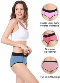 img 3 attached to 🩲 Molasus Women's Mid-High Underwear Coverage Underpants in Lingerie, Sleepwear & Lounge