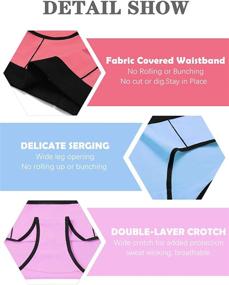 img 1 attached to 🩲 Molasus Women's Mid-High Underwear Coverage Underpants in Lingerie, Sleepwear & Lounge