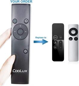 img 1 attached to 📱 Coolux Brand Remote Control: The Ultimate Accessory for Apple TV Mac, Pad, and Phone (4th Generation)