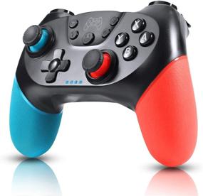 img 4 attached to 🎮 Zexrow Switch Wireless Pro Controller: Gamepad Joypad for Switch Console and PC with Gyro Axis and Dual Vibration Support