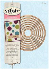 img 1 attached to 🔲 Crafters' Essential: Spellbinders S4-114 Nestabilities Large Standard Circles Die Template