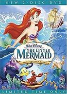 🧜 the little mermaid dvd movie platinum edition: dive into the magical underwater world (2-disc set) logo