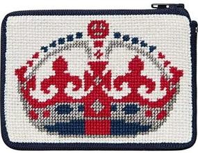 img 4 attached to Стежок Zip Coin Credit Needlepoint