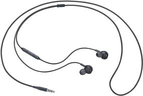 img 1 attached to AKG Designed OEM ElloGear Earbuds Stereo Headphones with 🎧 Microphone and Volume Buttons for Samsung Galaxy S10 S10e Plus (Grey)