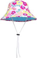 sunbusters girls reversible bucket hat: maximum upf 50+ sun protection for ultimate sun safety логотип