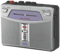 🎧 sony wm-gx221 walkman: compact stereo cassette player/recorder with high-quality built-in microphone logo