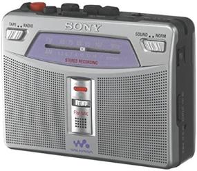img 4 attached to 🎧 Sony WM-GX221 Walkman: Compact Stereo Cassette Player/Recorder with High-Quality Built-in Microphone