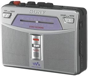 img 1 attached to 🎧 Sony WM-GX221 Walkman: Compact Stereo Cassette Player/Recorder with High-Quality Built-in Microphone