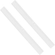 yahenli 2-pack 10 inch silicone rubber squeegee blade replacement logo