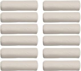 img 4 attached to 🎨 12-Pack, 9x12 Feet Painters Plastic Drop Cloth: Furniture Cover, Dust Tarp, Painting Covers for Furniture, Painting Tarp Plastic
