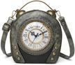 working handbags steampunk shoulder messenger women's handbags & wallets logo