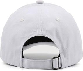 img 1 attached to White Of Cadillac Baseball Hat Cap