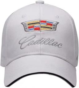 img 3 attached to White Of Cadillac Baseball Hat Cap