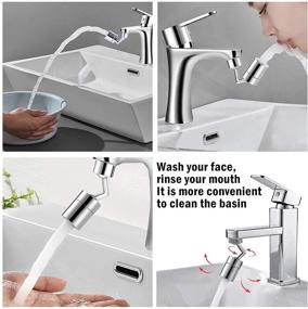 img 1 attached to Upgrade Your Kitchen with QUECAOCF Universal Splash Filter Faucet