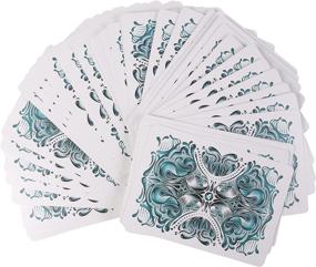 img 1 attached to Dive into Astonishing Entertainment with the Ellusionist Fathom Water Themed Playing Card Deck