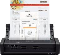 📸 es-300wr wireless color portable duplex document scanner with adf for pc and mac - accounting edition logo
