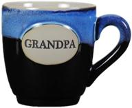 ☕ classic grandpa porcelain coffee mug set: 16 oz with elegant gift box logo