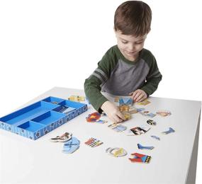 img 3 attached to 🔁 Melissa & Doug Magnetic Dolls & Accessories Promote Creativity