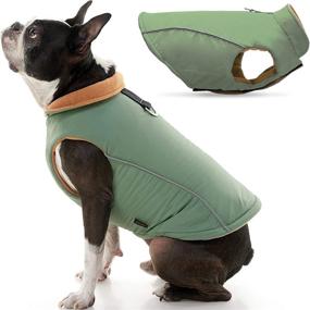 img 4 attached to Gooby Weather Fleece Sports Reflective Dogs