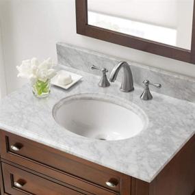 img 2 attached to CAHABA CAVT0162 Carrara Marble Vanity