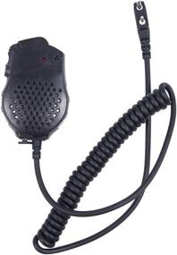 img 3 attached to Baofeng UV-82 Dual PTT Microphone Speaker Mic for Baofeng UV-82 UV-82L UV-8D UV-89 UV-82HX UV-82HP GT-5TP Portable Radio - UV-82_M