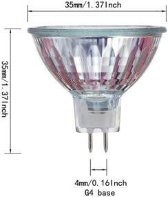 img 1 attached to 💡 Enhance Your Lighting with the CTKcom Halogen 12Volt Precision Reflector