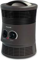🔥 honeywell 360 degree surround heater: efficient space heater with fan forced technology, 2 heat settings & energy-saving features logo
