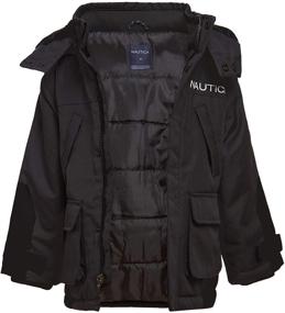 img 3 attached to Одежда Nautica Midship Snorkle со штормовыми манжетами для мальчиков 👦 - идеальная защитная одежда для молодых искателей приключений