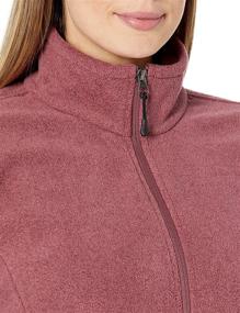 img 2 attached to 🧥 Stay Warm and Cozy with Amazon Essentials Women's Plus Size Full-Zip Polar Fleece Jacket