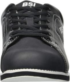 img 3 attached to Black BSI Men's Bowling Shoes