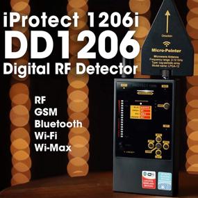 img 3 attached to 📡 DefCon DD1206 Professional RF Bluetooth, GSM, WiFi Detector: DiscoverIt Digital Radio Frequency Hunter Sweeper