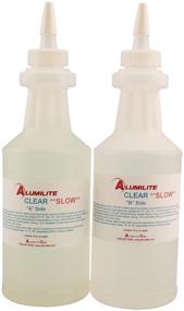 img 1 attached to 🔮 Alumilite Clear Casting Resin (Slow) - Low Viscosity, Transparent, 32 oz. Package with 12 Minute Open Time: Perfect for Crystal Clear Casting Projects!