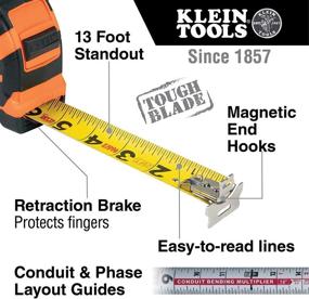 img 3 attached to 🔧 Klein Tools Magnetic Double Hook: The Ultimate Test, Measure & Inspect Device