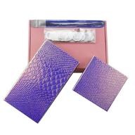 🐆 leopard makeup magnetic palette set with spatula and metal stickers - 2pcs set: 18-color & 9-color empty magnetic makeup palette (fish scales) logo