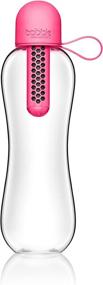 img 1 attached to 🍶 Bobble PLUS: The Ultimate Reusable Water Bottle with Filtration, Infuser, and Carbon Filter - BPA-Free, Dishwasher Safe, Tritan Bottle - 20 fl oz / 590 mL - Crush