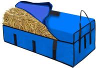 🐴 toksks extra large hay bale carry bags: great storage solution for straw, tote bag for horses logo