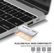 💾 gigastone z60 64gb 2-pack usb 3.1 flash drive: ultra high-speed capless retractable thumb drives logo