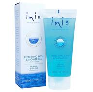 🌊 inis refreshing bath and shower gel - 7 fluid ounce - the energy of the sea logo