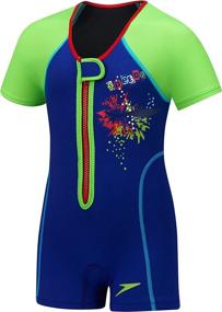 img 4 attached to Ultimate Protection for Beginner Swimmers: Speedo Unisex-Child UV Thermal Swimsuit with UPF 50